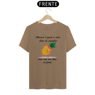 Nome do produto Camiseta prime abacaxi é igual a vida...