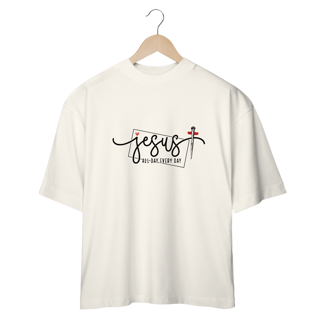 Nome do produto Camiseta oversized Jesus