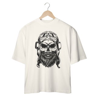 Nome do produto Camiseta oversized caveira