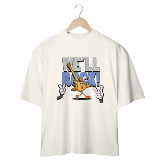 Nome do produto Camiseta oversized we
