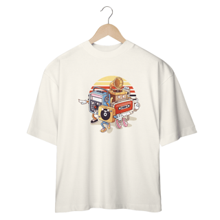 Nome do produto Camiseta oversized aparelhos musicais