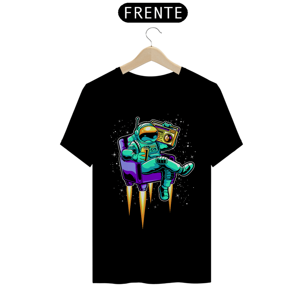 Nome do produto: Camiseta quality Astronauta