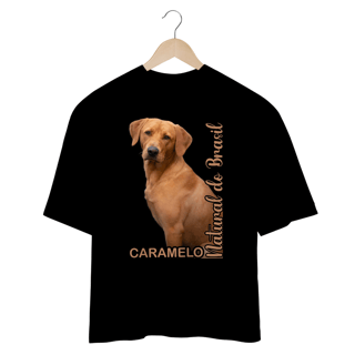 Nome do produto Camiseta oversized caramelo