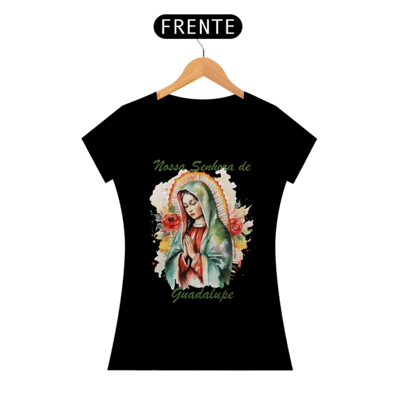 Camiseta baby long prime nossa senhora de Guadalupe