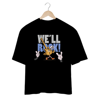 Nome do produto Camiseta oversized we