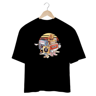 Nome do produto Camiseta oversized aparelhos musicais