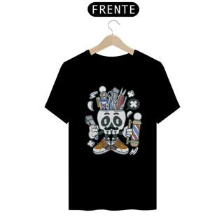 Camiseta algodão barbeiro