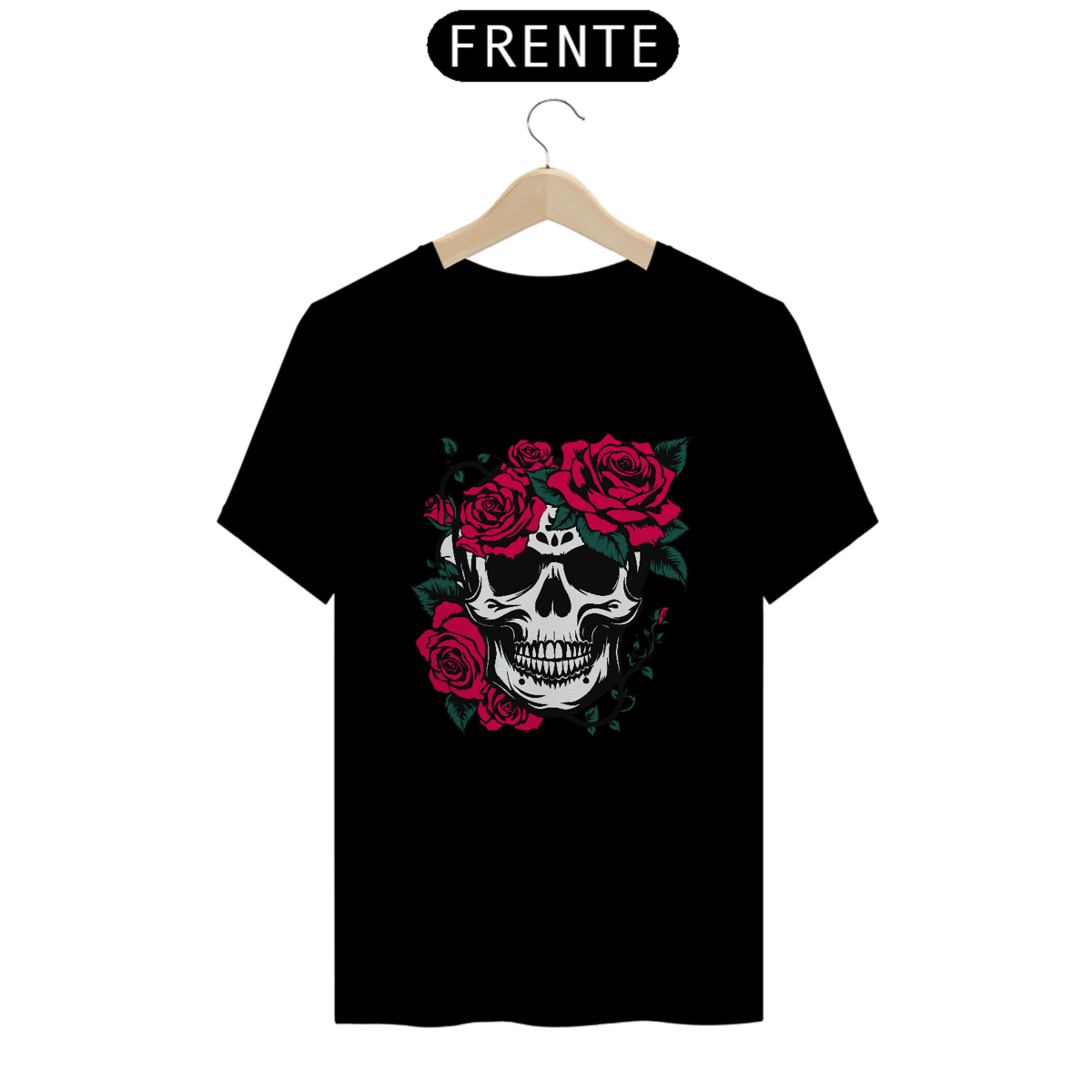 Nome do produto: Camiseta caveira mexicana