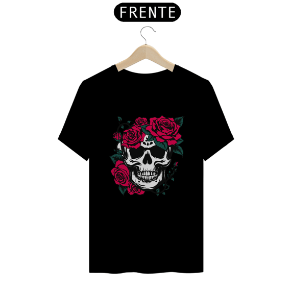 Camiseta caveira mexicana
