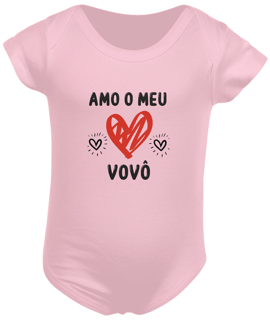 Nome do produto Body infantil Amo o meu vovô