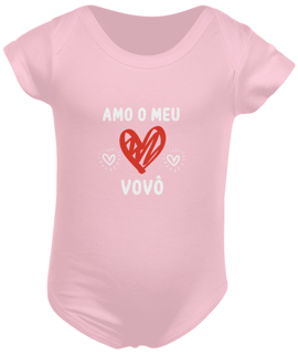 Nome do produto Body infantil Amo o meu vovô