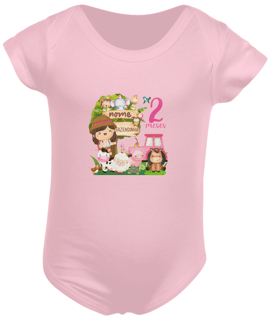 Nome do produto Body infantil fazendinha