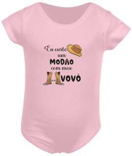 Nome do produto Body infantil eu curto um modão
