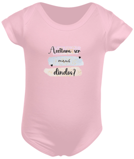 Nome do produto Body infantil dindos