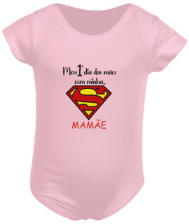 Nome do produto Body infantil super mamãe