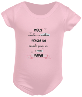 Nome do produto Body infantil meu papai