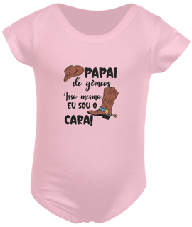Nome do produto Body infantil papai de gêmeos