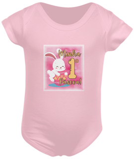 Nome do produto Body infantil minha primeira páscoa
