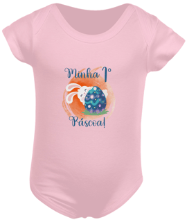 Nome do produto Body infantil minha primeira páscoa