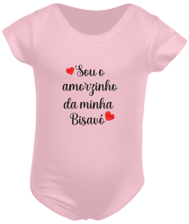 Nome do produto Body infantil sou o amorzinho da minha bisavó