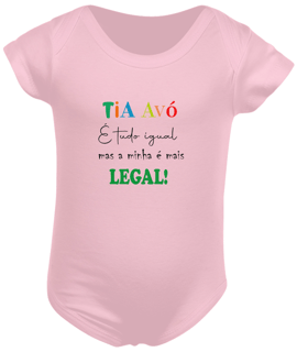 Nome do produto Body infantil tia avó