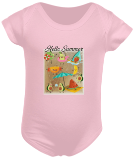Nome do produto Body infantil hello summer