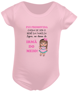 Nome do produto Body infantil irmã