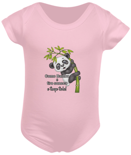 Nome do produto Body infantil panda