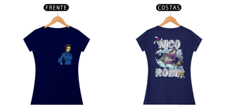 Nome do produto Camisa: Nico Robin One Piece