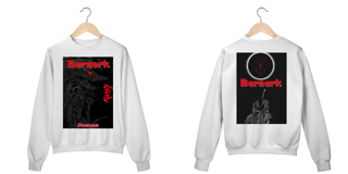 Nome do produto Blusa Moletom Berserk Manga Longa