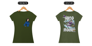 Nome do produto Camisa: Nico Robin One Piece