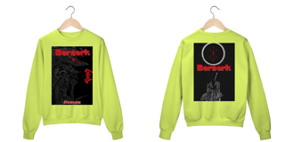 Nome do produto Blusa Moletom Berserk Manga Longa