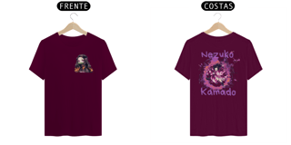 Nome do produto Camisa: Nezuko Kamado Demon Slayer