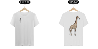 Nome do produto Old School Giraffe - Camiseta