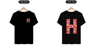 Nome do produto Camiseta Beijo H