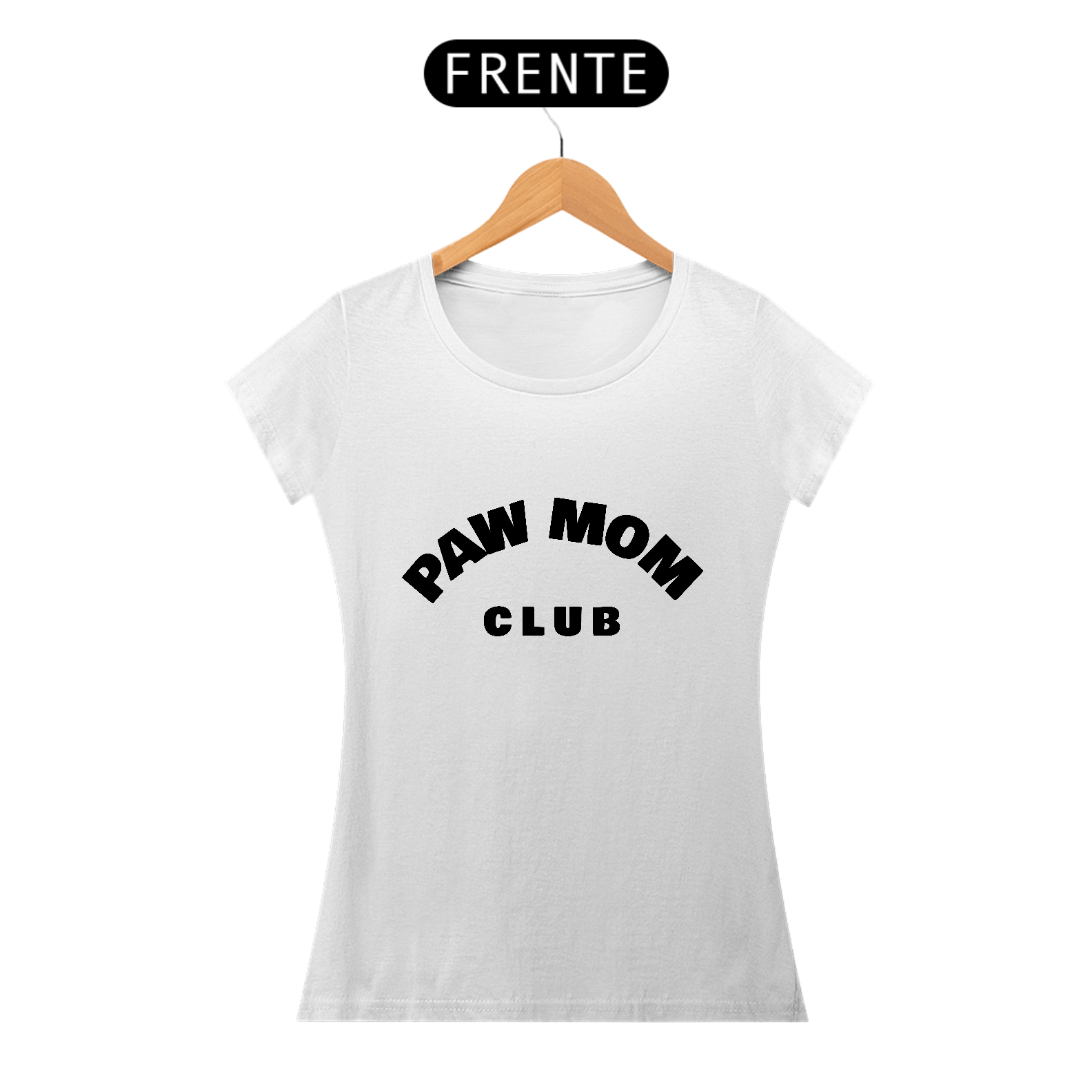 T-SHIRT PAW MOM CLUB