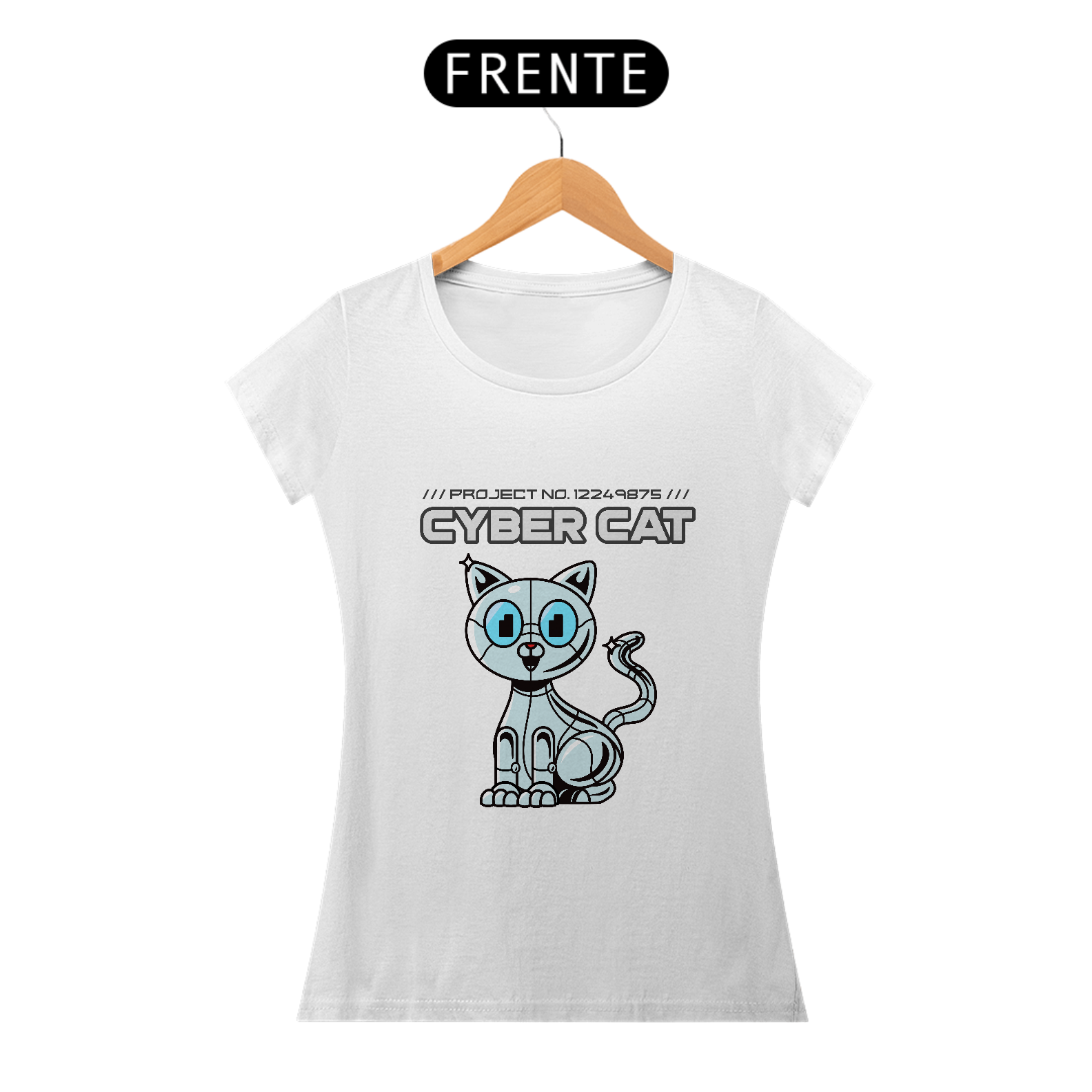 T-SHIRT CYBER CAT