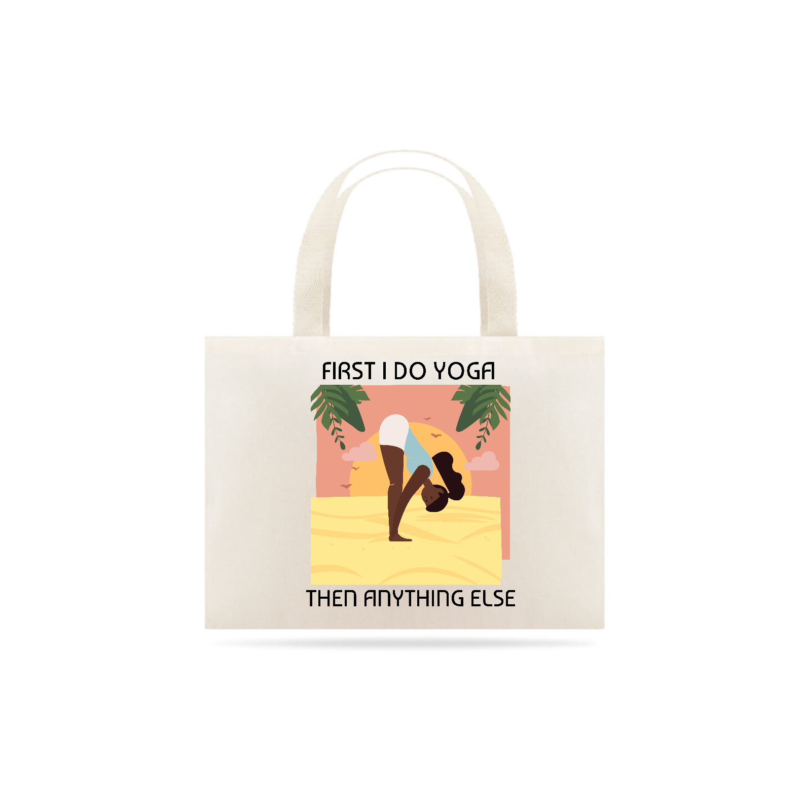 ECOBAG FIRST I DO YOGA