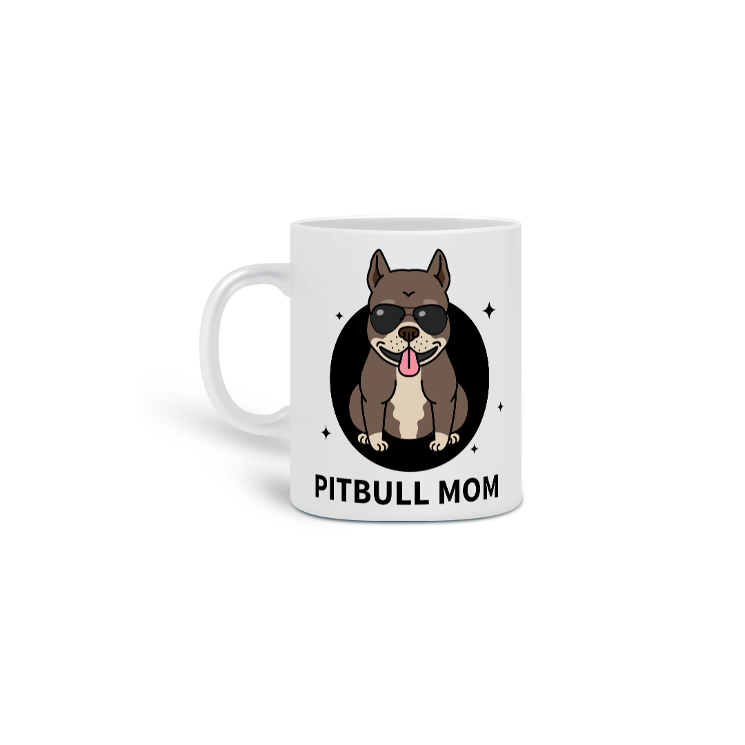 CANECA PITBULL MOM