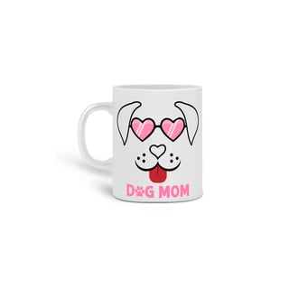 CANECA DOG MOM PINK