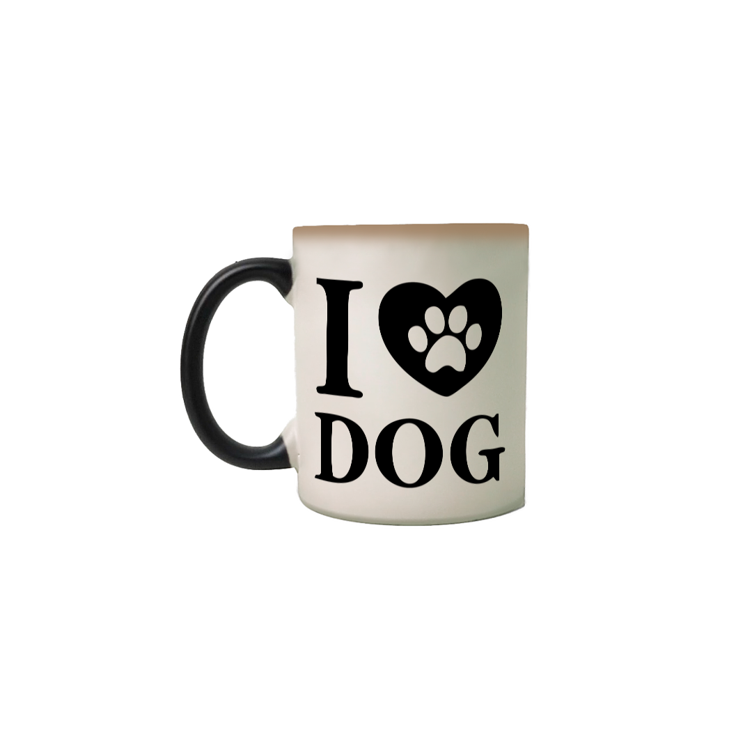 CANECA MÁGICA I LOVE DOG