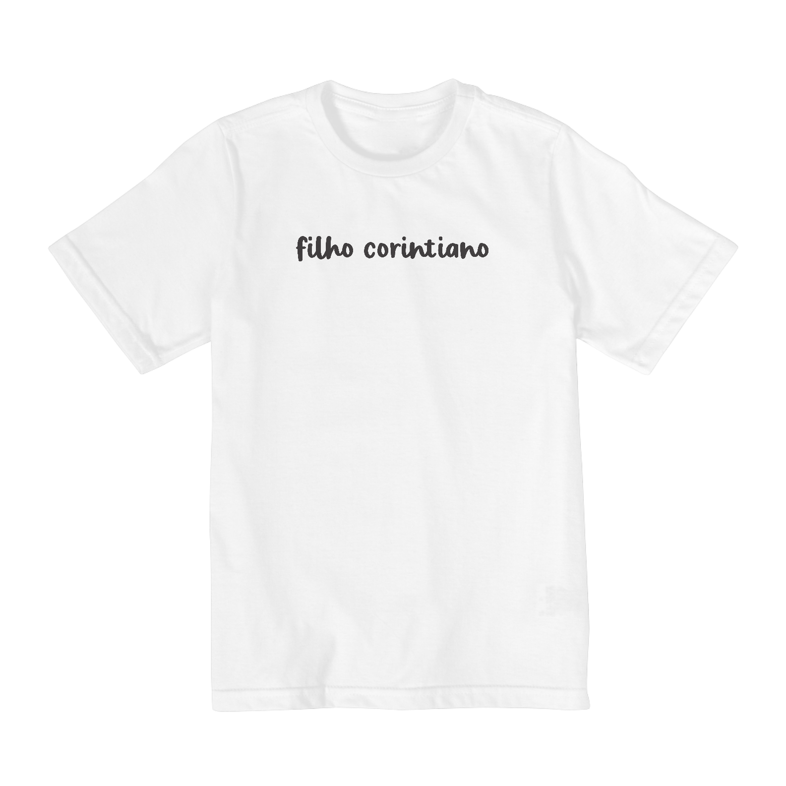 T-Shirt 10 a 14 anos Família Corinthians Filho