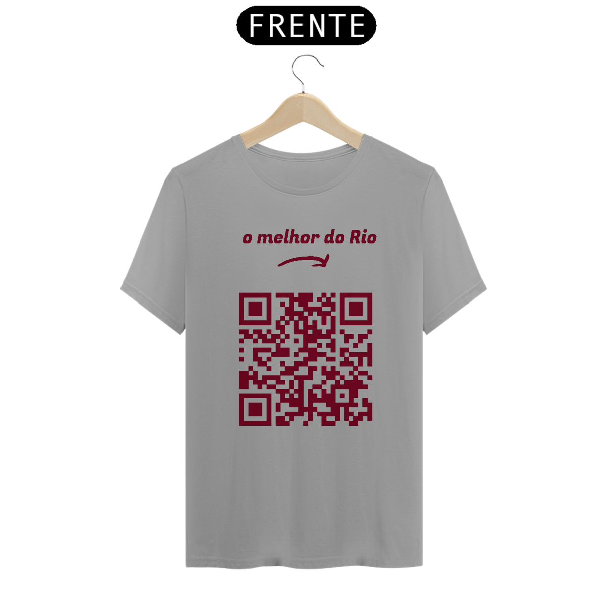 Nome do produto: T-Shirt QR Club Fluminense