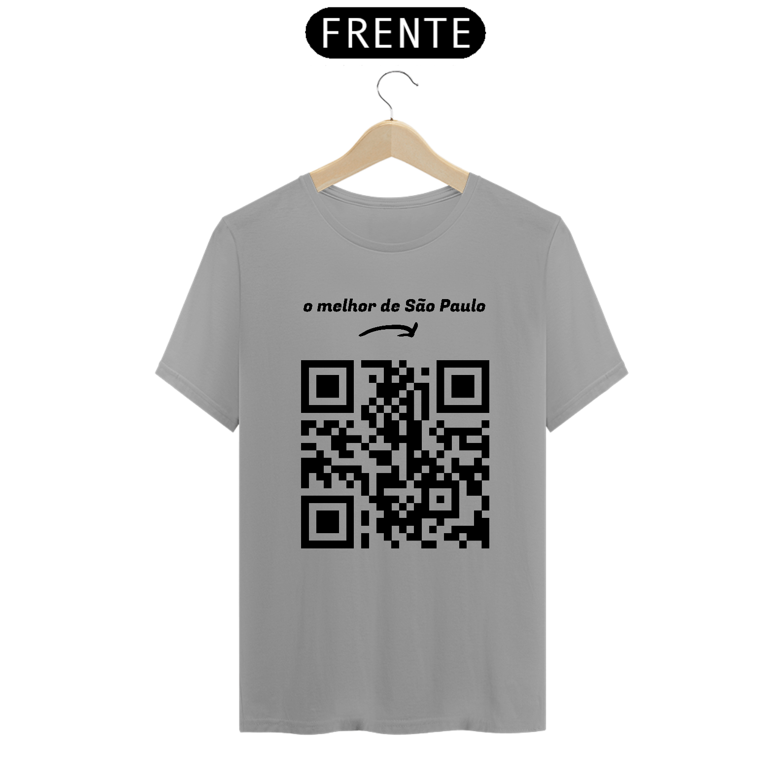 T-Shirt QR Club Santos