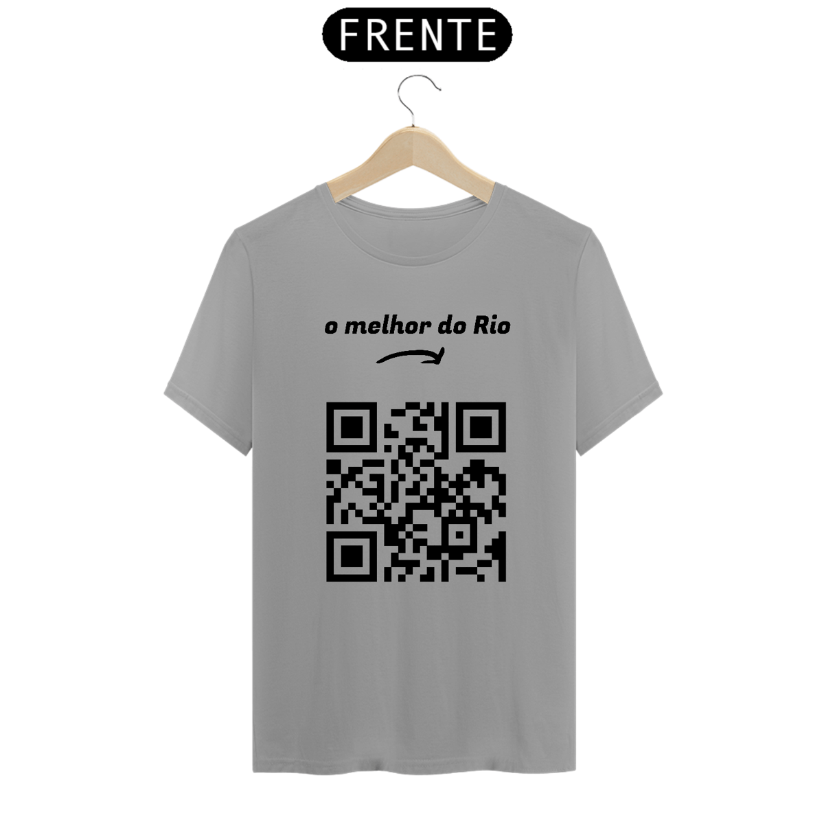 Nome do produto: T-Shirt QR Club Vasco