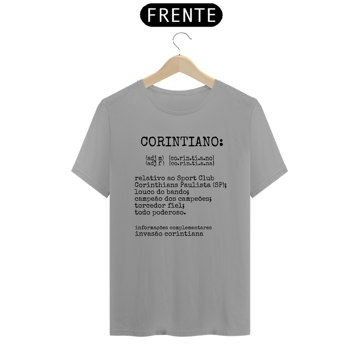 Nome do produto: T-Shirt Aurélio Corinthians