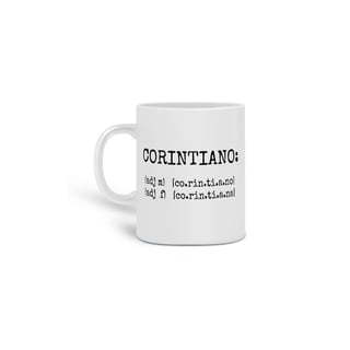 Nome do produto Caneca Corintiano