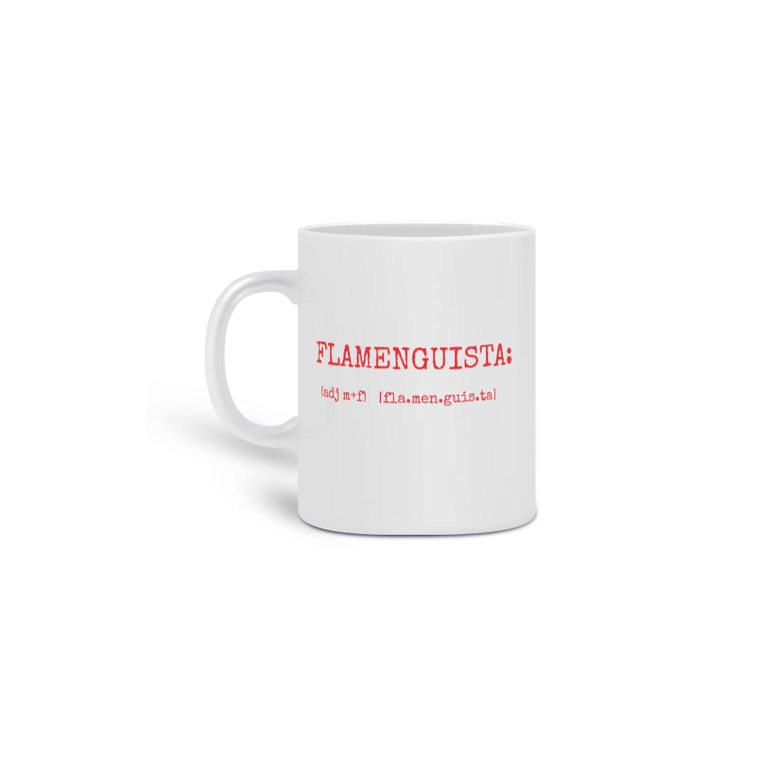 Caneca Flamenguista