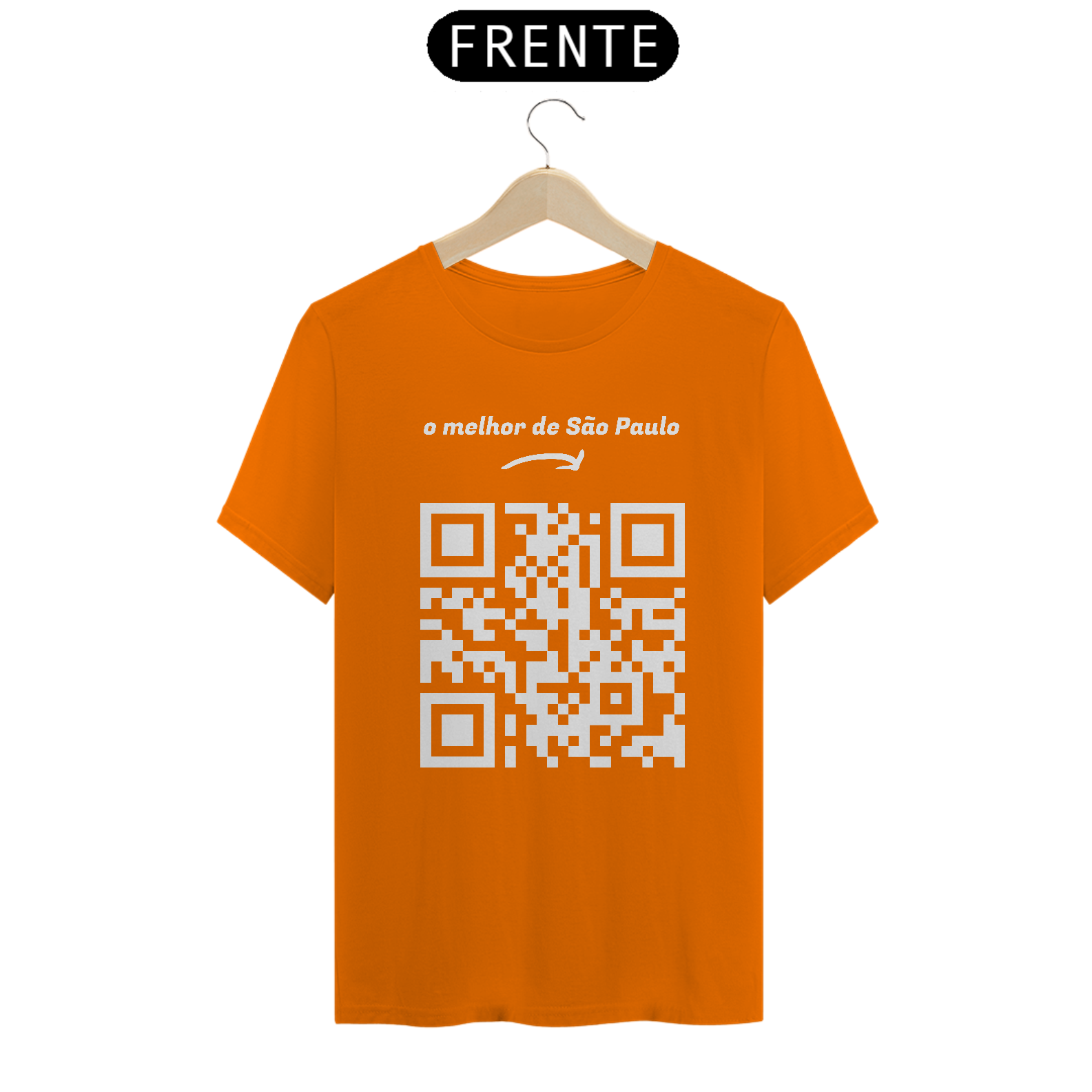 Nome do produto T-Shirt QR Club Santos
