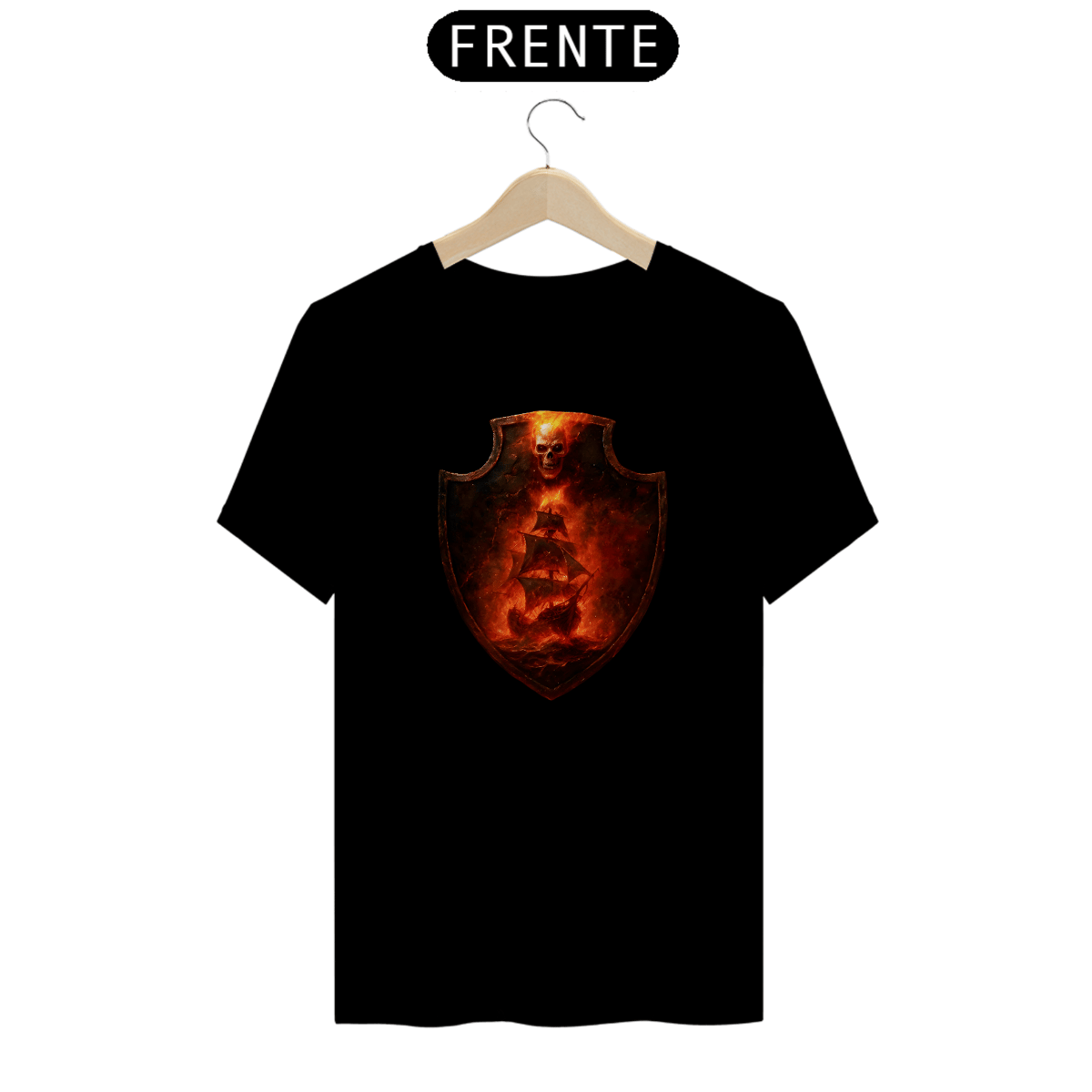 Nome do produto: T-Shirt Halloween Vasco